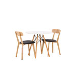 Round dining set (danburi, sanjos)