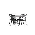 Round dining set (copenhagen, crosett)