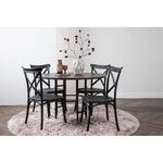 Round dining set (copenhagen, crosett)