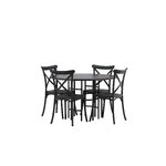 Round dining set (copenhagen, crosett)