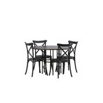 Round dining set (copenhagen, crosett)