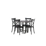 Round dining set (copenhagen, crosett)