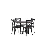 Round dining set (copenhagen, crosett)