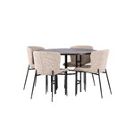 Round dining set (copenhagen, modesto)