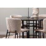 Round dining set (copenhagen, modesto)