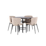 Round dining set (copenhagen, modesto)