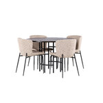 Round dining set (copenhagen, modesto)