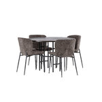 Round dining set (copenhagen, modesto)