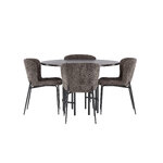 Round dining set (copenhagen, modesto)