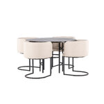 Round dining set (copenhagen, simrishamn)