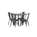 Round dining set (copenhagen, tempe)