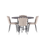 Round dining set (copenhagen, limhamn)