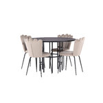 Round dining set (copenhagen, limhamn)