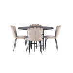 Round dining set (copenhagen, limhamn)