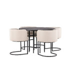 Round dining set (copenhagen, simrishamn)