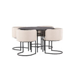 Round dining set (copenhagen, simrishamn)