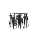 Rectangular dining set (brea, tempe flat)