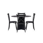 Round dining set (bootcut round, crosett)