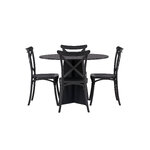 Round dining set (bootcut round, crosett)