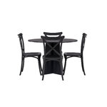 Round dining set (bootcut round, crosett)