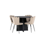 Round dining set (bootcut round, limhamn)