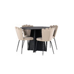 Round dining set (bootcut round, limhamn)