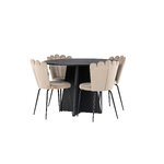 Round dining set (bootcut round, limhamn)