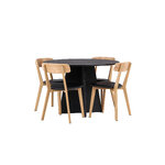 Round dining set (bootcut oval, sanjos)