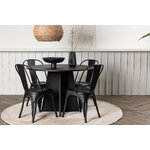 Round dining set (bootcut oval, tempe)