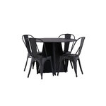 Round dining set (bootcut oval, tempe)