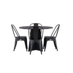 Round dining set (bootcut oval, tempe)