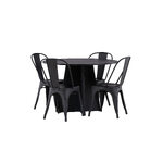 Round dining set (bootcut oval, tempe)