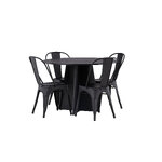 Round dining set (bootcut oval, tempe)