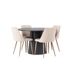 Round dining set (night)