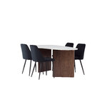 Oval dining set (night)