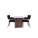 Oval dining set (yesterday)