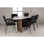 Oval dining set (yesterday)