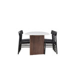 Oval dining set (montros)