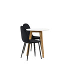 Round dining set (polar)