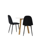 Round dining set (polar)