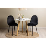 Round dining set (polar)