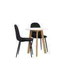 Round dining set (polar)