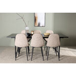 Rectangular dining set (polar)