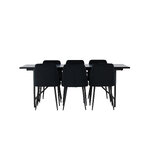 Rectangular dining set (night)