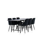 Rectangular dining set (night)