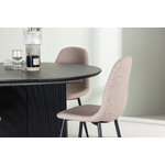 Round dining set (polar)