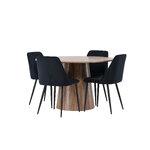 Round dining set (night)