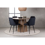 Round dining set (night)