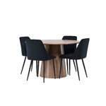 Round dining set (night)