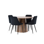 Round dining set (night)